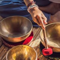 Tibetan singing bowl